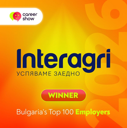 За трета поредна година ИНТЕРАГРИ е част от класацията ТОП 100 работодатели в България