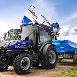New Holland T4.120F Auto Command: Най-доброто в сегмента на премиум специализираните машини