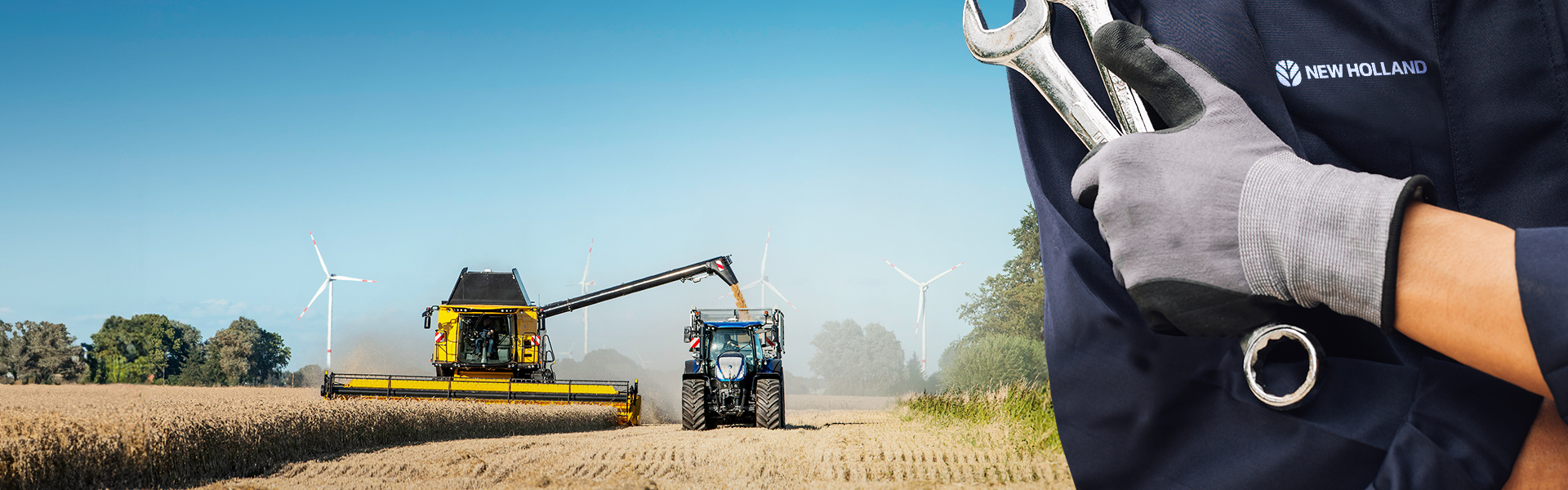 Предсезонна кампания за резервни части New Holland