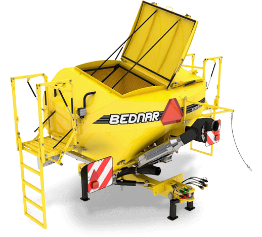 BEDNAR бункери за семена и торене Интерагри България прикачна техника