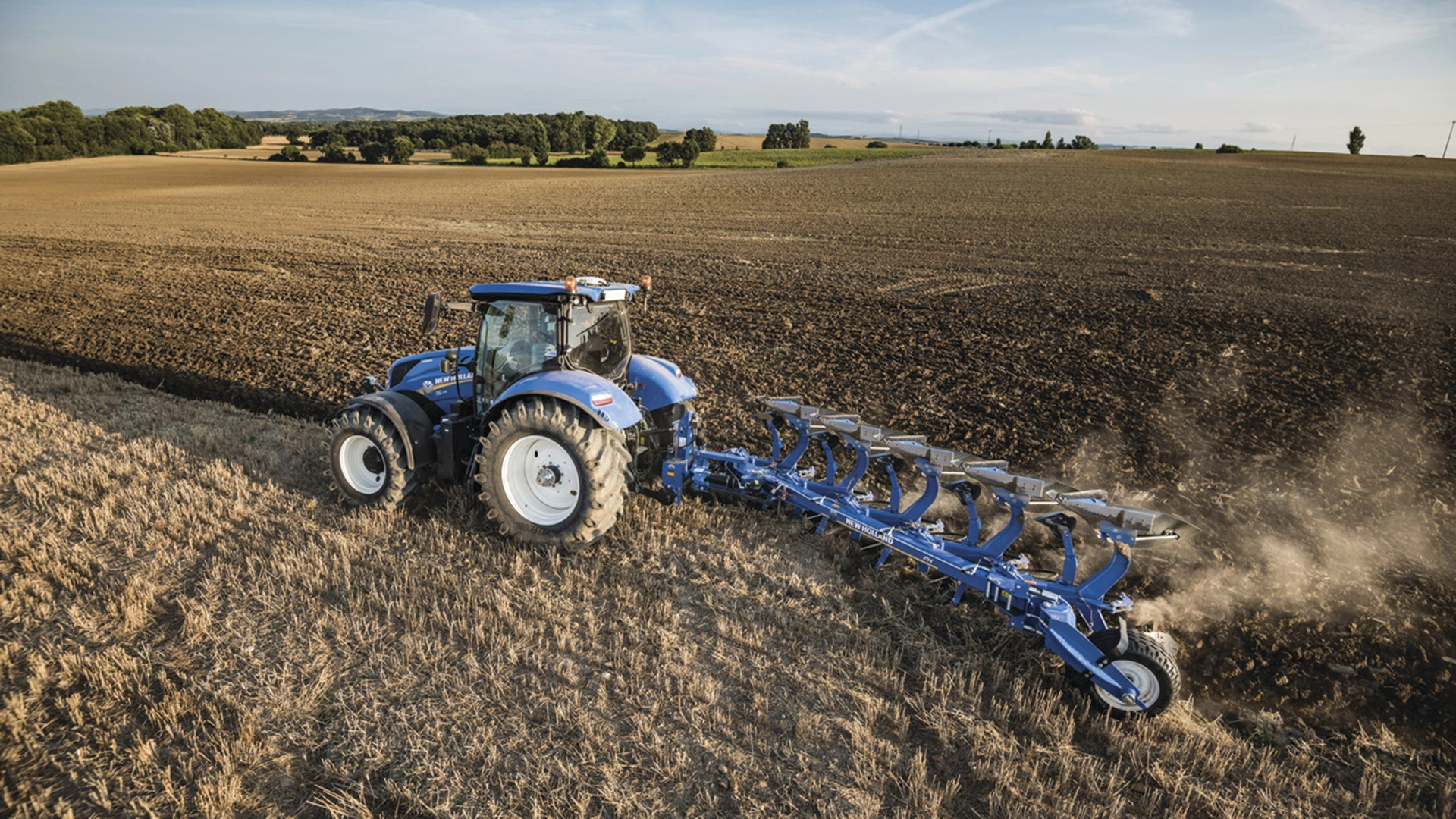 Навесни обръщателни плугове New Holland Интерагри България