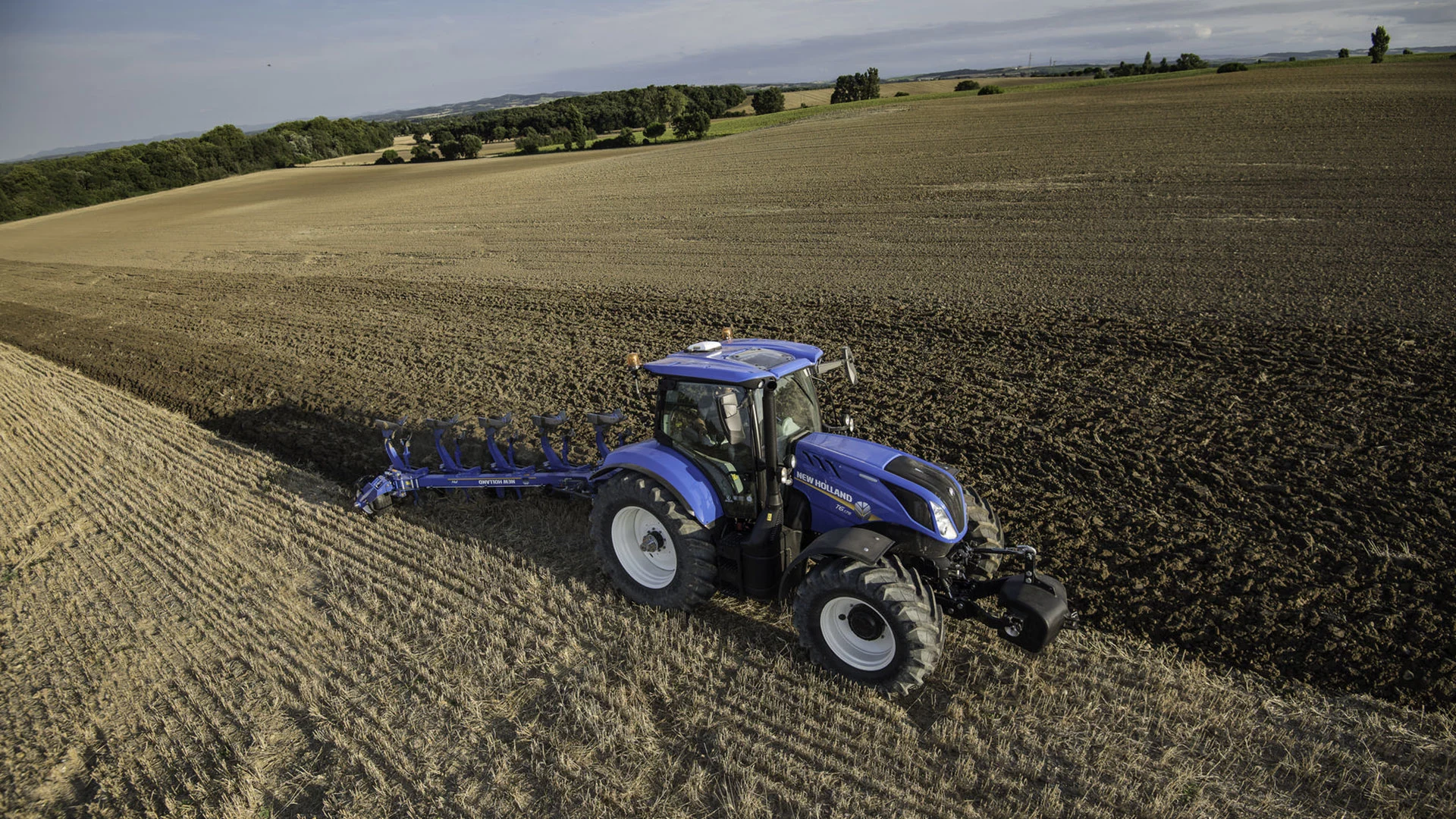 Навесни обръщателни плугове New Holland Интерагри България