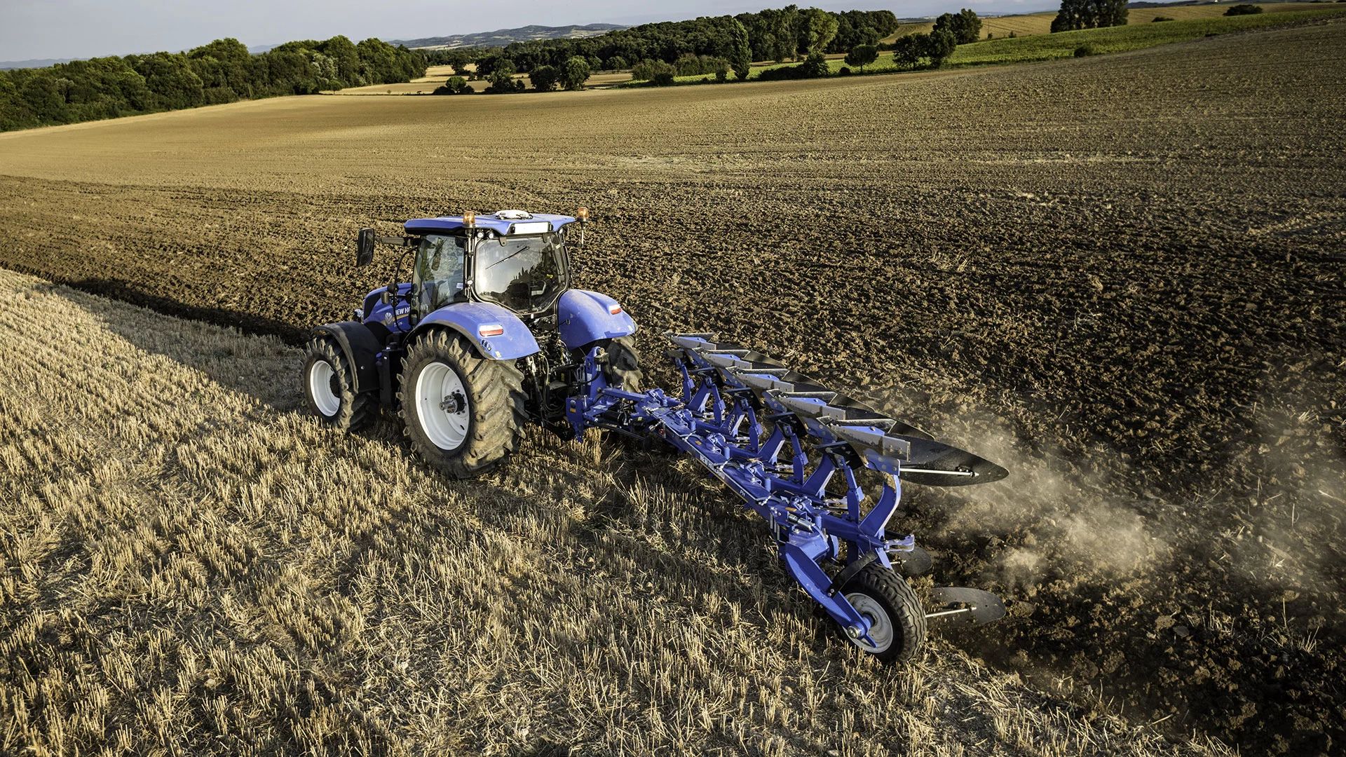 Навесни обръщателни плугове New Holland Интерагри България