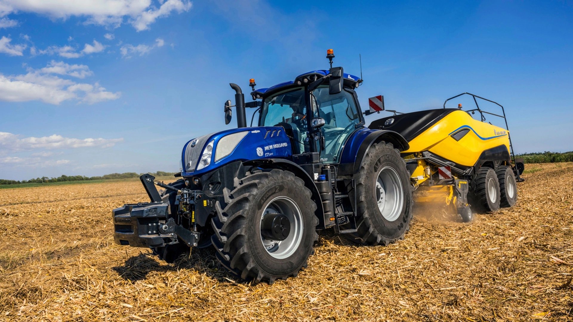 Трактор New Holland T7 LWB с PLM INTELLIGENCE™